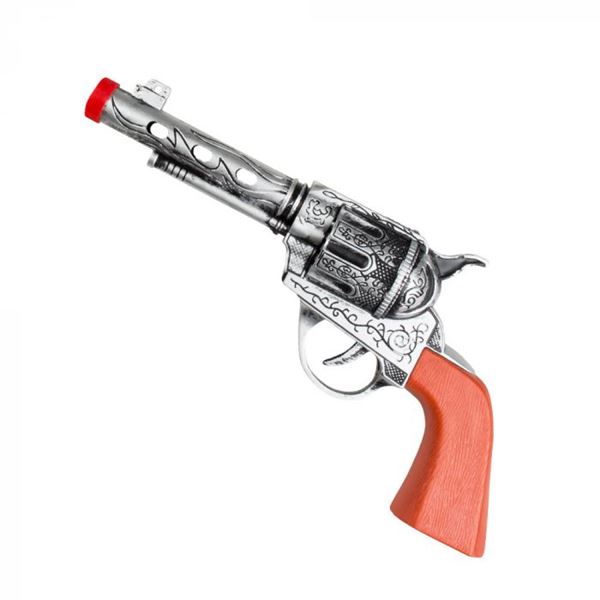 Juguete Revolver Vaquero Oeste 20cm por solo 2 80 Envio gratis en 24h. Tienda Online. Fiestafacil . Fiestafacil Articulos de decoracion para Fiestas