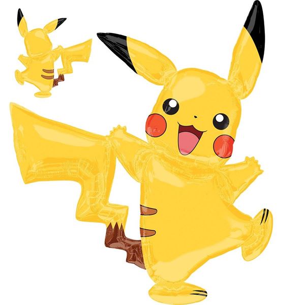 Globo de Pokémon Pikachu gigante (139cm)✓ por sólo 22,86 €. Tienda Online.  Envío en 24h. . ✓. Artículos de decoración  para Fiestas.
