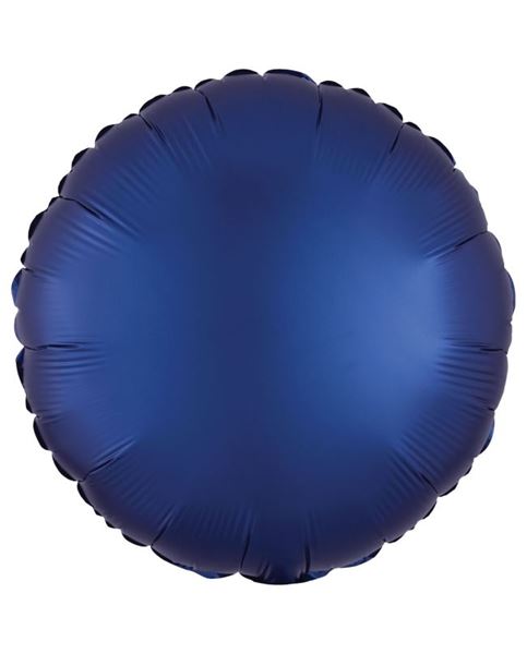 Imagen de Globo Círculo Azul Naval (45cm)