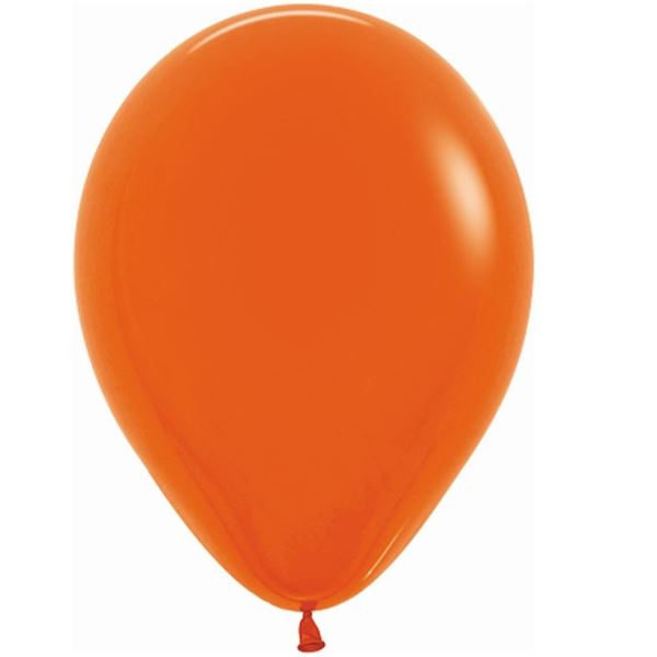 Imagens de Globos Naranjas Fashion Sólido 23cm Sempertex R9-061 (50)