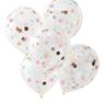 Picture of Globos Transparentes con Confeti Floral Látex (5 unidades)