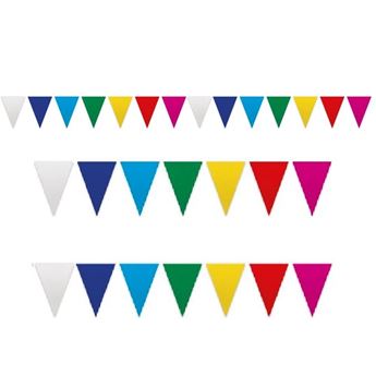 Imagen de Banderín Colores papel 20cm x 30cm (25m)