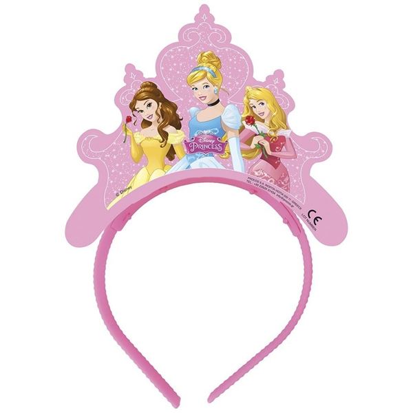 Imagens de Tiaras de Princesas Disney (4 unidades)