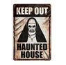 Imagen de Cartel Haunted House Keep Out (36cm)