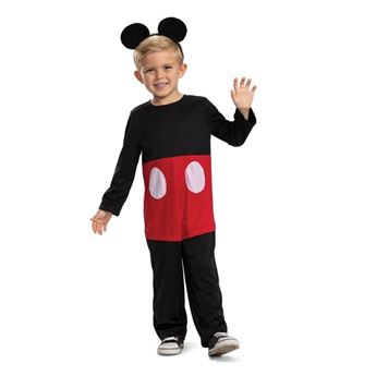Disfraz de Mickey Mouse para niños, figura de acción de felpa, para fiesta  de cumpleaños, payaso