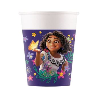 Imagens de Vasos de Encanto Disney cartón (8 unidades)