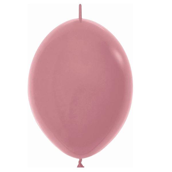 Imagens de Globos Rosa Palo Fashion Sólido 30cm Cadena Sempertex LOL-010 (25)