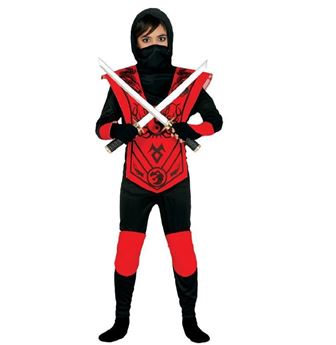 Imagen de Disfraz Ninja Rojo (5-6 Años)