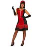 Imagens de Disfraz Charleston Rojo y Negro (Talla 38-40)