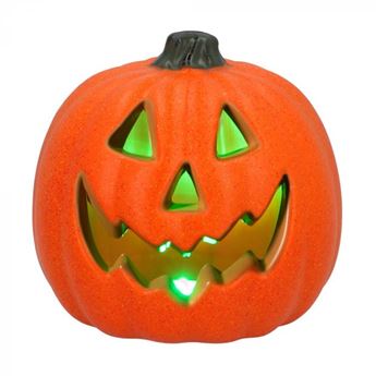 Imagen de Calabaza Iluminada de 20 cm para Halloween