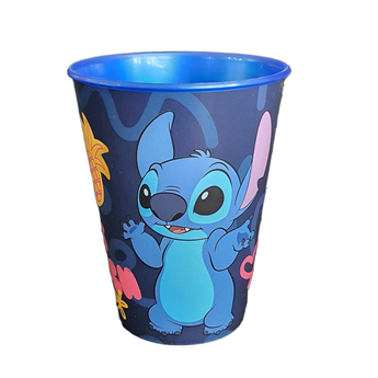 Imagens de Vaso de Stitch Disney Plástico Duro Reutilizable 260ml (1 unidad)