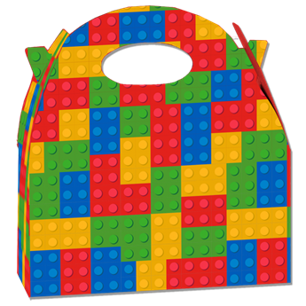 Imagen de Caja para Chuches LEGO cartón (1 unidad)