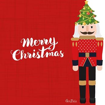 Imagens de Servilletas Nutcracker Navidad papel 33cm (16 unidades)