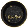 Imagens de Platos Happy New Year Negro Dorado 23cm (10 uds.)