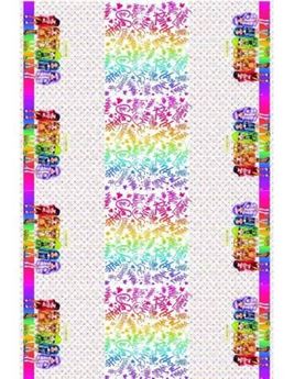 Picture of Mantel Rainbow High plástico (120cm x 180cm)