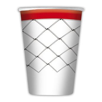 Imagen de Vasos Basket cartón (8 unidades)