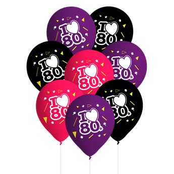 Picture of Globos I Love 80s (8)