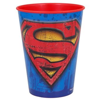 Imagen de Vaso de Superman Plástico Duro Reutilizable 260ml (1 unidad)