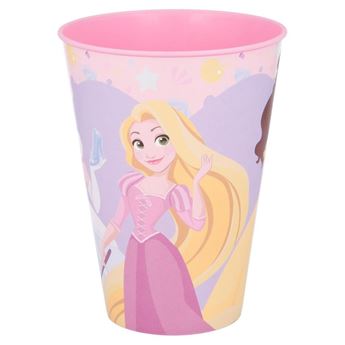 Imagen de Vaso de Princesas Disney Plástico Duro Reutilizable 430ml (1 unidad)