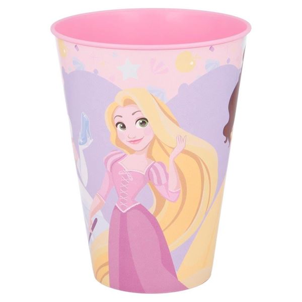 Imagens de Vaso de Princesas Disney Plástico Duro Reutilizable 430ml (1 unidad)