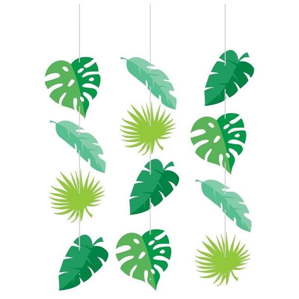 Collar hawaiano de hojas verdes - Envío 24h