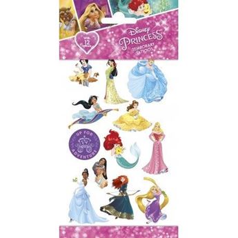 Imagen de Juguete Tatuajes de Princesas Disney infantil