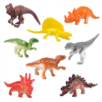 Imagen de Juguetes de Dinosaurios Surtidos (8 uds)