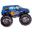 Imagen de Globo Monster Truck Coche Azul (96cm)