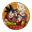 Picture of Platos Dragon Ball cartón 18cm (8 unidades)