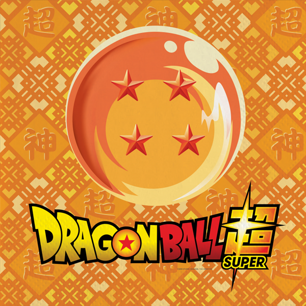 Imagen de Servilletas Dragon Ball papel 33cm (20 unidades)