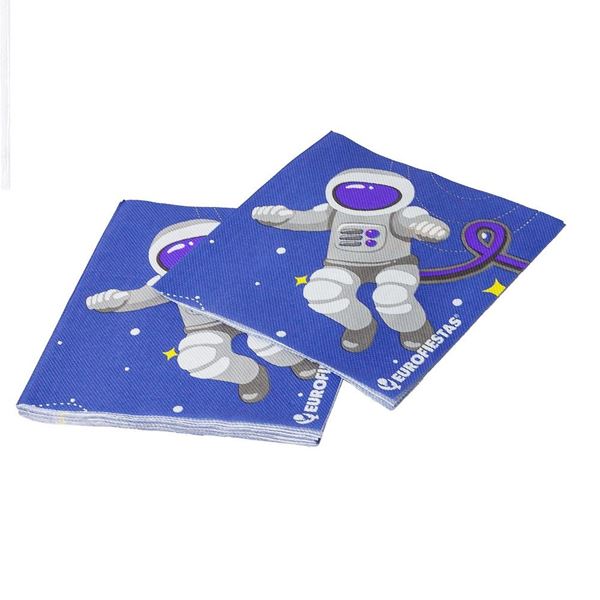 Imagen de Servilletas Astronauta Infantil papel 33cm (12 unidades)