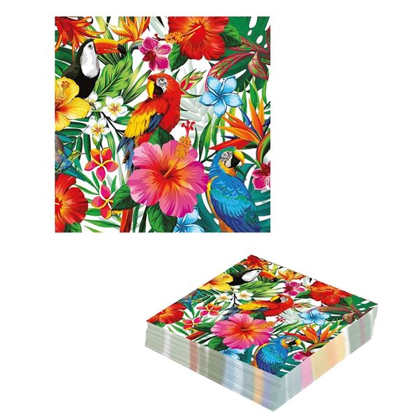 Picture of Servilletas Hawaii papel 33cm (12 unidades)