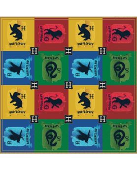 Imagens de Servilletas Harry Potter Casas Hogwarts papel 33cm (16 unidades)