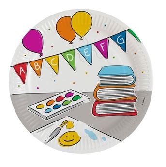 Platos Jungla Infantil Colores cartón 23cm (8 unidades)✔️ por sólo 3,51 €.  Envío en 24h. Tienda Online. . ✓. Artículos  de decoración para Fiestas.