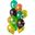 Picture of Bouquet de Globos Dinosaurios Colores (12 uds)