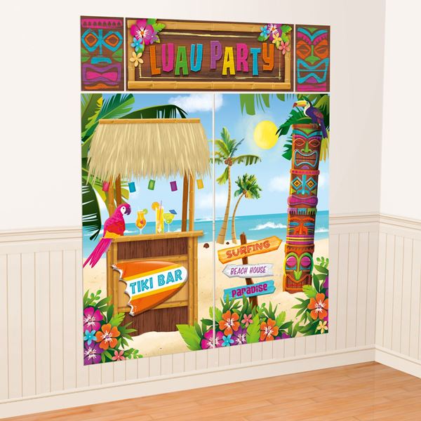 Picture of Fondo Photocall Hawaiano Gigante (190cm x 166cm)