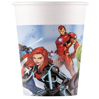 Imagen de Vasos de Los Vengadores Avengers cartón (8 unidades)