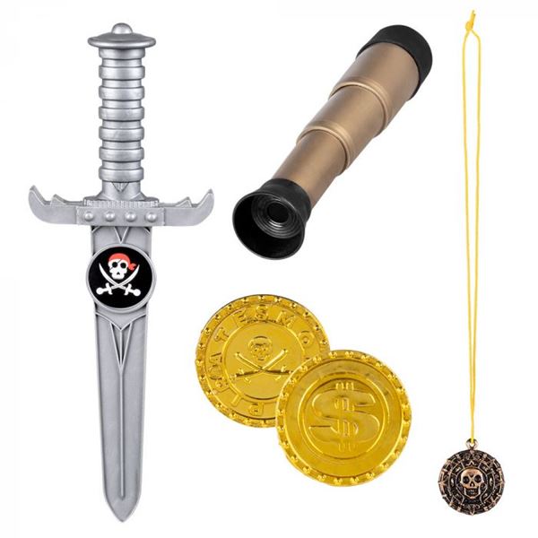 Juguetes Set Piratas Accesorios✔️ por sólo 3,60 €. Envío en 24h. Tienda  Online. . ✓. Artículos de decoración para  Fiestas.