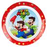 Imagen de Plato de Super Mario Bros y Luigi Plástico Duro Reutilizable 22cm (1 unidad)