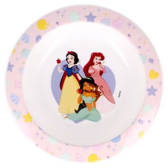 Imagen de Bol de Princesas Disney Plástico Duro Reutilizable 16cm