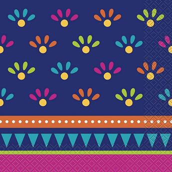 Picture of Servilletas Boho Fiesta papel 33cm (20 unidades)