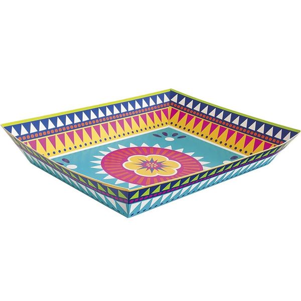 Imagen de Bandeja Boho Fiesta cartón 36cm (1 unidad)