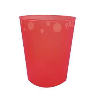 Imagens de Vaso de Plástico Reutilizable 250 ml Rojo