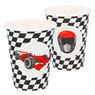 Imagens de Vasos de Carreras Racing cartón (10 unidades)