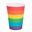 Imagen de Vasos Arcoíris Orgullo LGBT cartón (8 uds.)