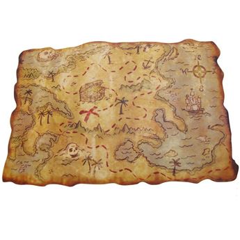 Imagen de Mapa Pirata Antiguo (45cm)