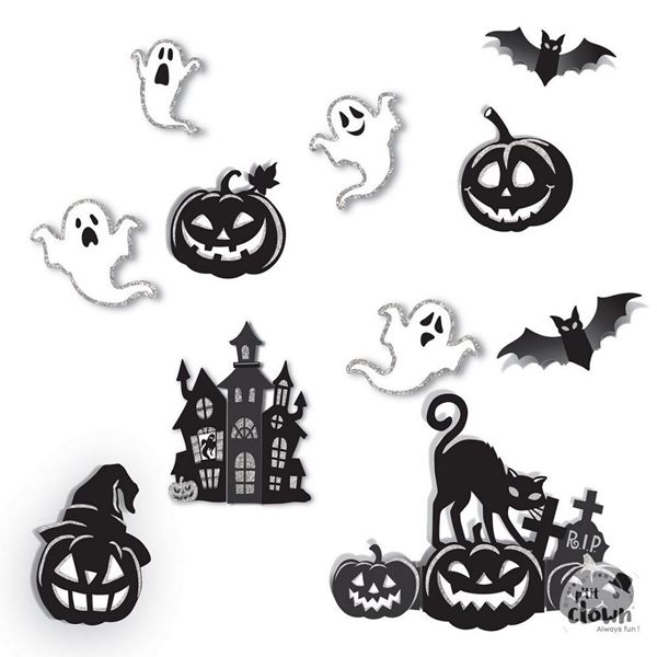 Imagens de Troquelados Halloween Infantil plástico (11 uds.)