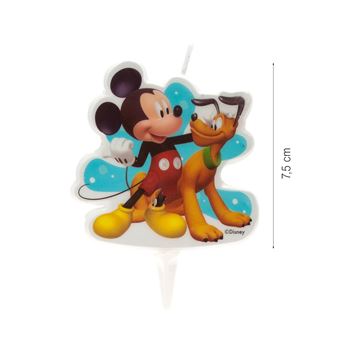 Imagen de Vela Mickey Mouse y Pluto Cumpleaños
