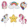 Imagen de Topper Cake Unicornio Mágico (30uds.)