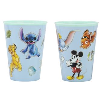 Imagen de Vaso Disney 100 Plástico Duro Reutilizable 260ml (1 unidad)